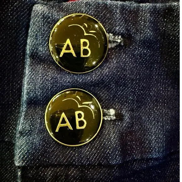 Rare VTG Apple Bottoms Side Panel Tuxedo Jeans McBling Era Nelly Y2K SZ 32”x33” - Picture 5 of 16